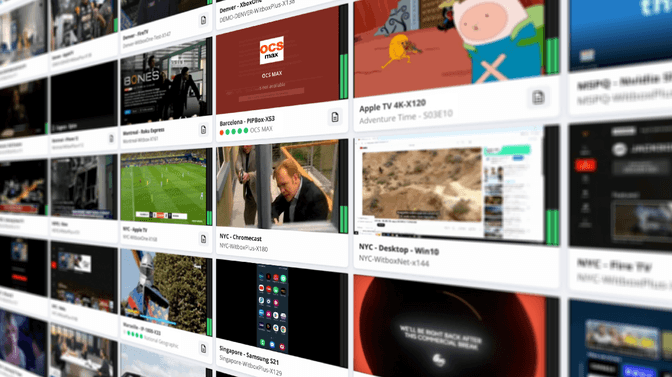 Witbe’s virtual NOC mosaic