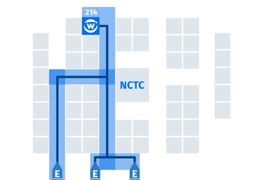 NCTC Winter Educational Conference 2025 floor plan