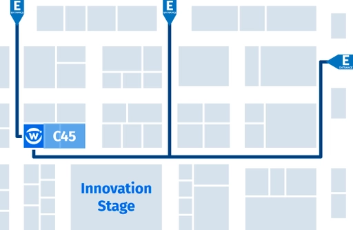 ANGA COM 2025 floor plan