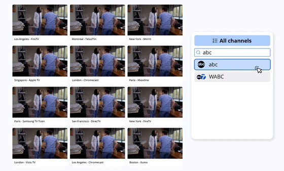 Control multiple devices at once with cluster control