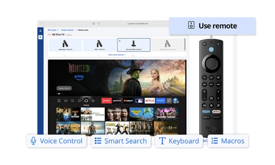 Take control of your devices remotely