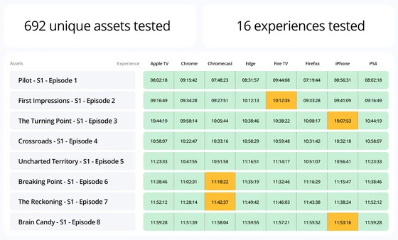 Comprehensive asset verification